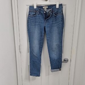 Madewell The Lowrise Perfect Vintage Blue Jeans Size 28